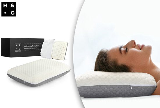 Oreiller antibactérien en mousse à mémoire de forme 1 + 1 GRATUIT - 1 + 1 GRATUIT - d6815993a1a50aa83d8a459158be29702ed6a19d_Enriched_product_image