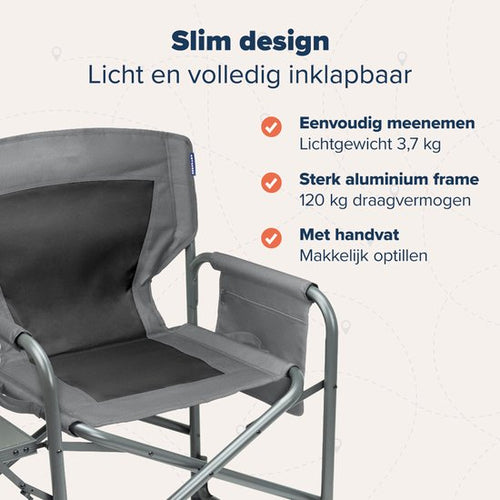 TRVLMORE Chaises de camping - Duo Pack - Pliable - Léger - Capacité de charge 120 kg - Gris - d88889305953e5240dfbb049d3f2d232393b320f_Enriched_product_image