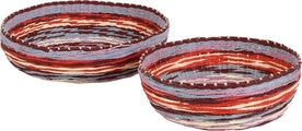 Casa Vivante Panier rayé - 2 pièces - Carton - Multicolore - 40x40x10 cm - df10f5bd441138bbef730c660c7dfa2d12c02593_550x239_1_fc45f89b-1713-44b6-bdb3-bb8b3f4c4c2c