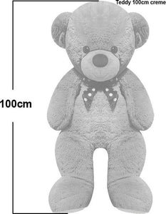 Monzana Teddy Bear XL - Peluche sur pied 100cm - Crème - e05a120b8ecc9f0cecd9918e304cd7a05e669120_Enriched_product_image