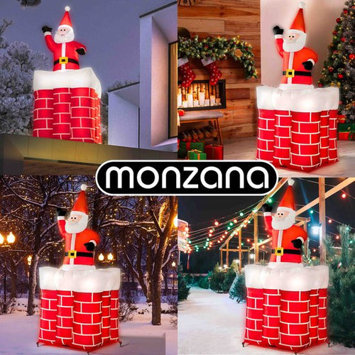 Père Noël gonflable dans la cheminée, se déplaçant de haut en bas, avec éclairage LED - e3d032dd400555891ee220c39d87e35275ef04a0_Enriched_product_image