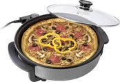 Tristar Casserole PZ-2963 - Casserole électrique avec couvercle 30 cm - Snack pan XL - Revêtement antiadhésif et thermostat réglable - Température maximale 280⁰ C - Noir - e3d08fdbaa8dc7205d0d6348988f8442e68b4cbf_Enriched_product_image