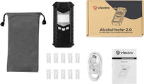 Ethylotest Vlectro - Ethylotest numérique - Rechargeable par USB - Embouts buccaux inclus - Design compact - e627a5b52eeed55fe7a710d326a520f33757bd75_Enriched_product_image_5d773720-01a7-4e66-ba15-4efd9a0a7b8c