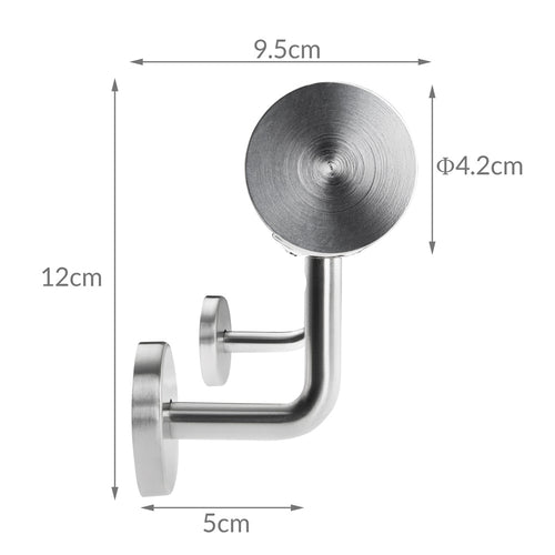 Garde-corps Monzana - ACIER INOXYDABLE 4,2x80cm - Argent - eaa22a87-c8df-4497-a691-09b151f12cb0