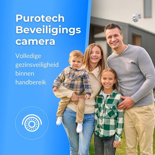 PuroTech Security Camera Core - Caméra extérieure avec vision nocturne - Caméra de sécurité extérieure filaire - Rotative et inclinable - Avec Wifi et app - 3MP - Blanc - eb5f848b32473ab470a4faa2a9463e38b37c95ff_Enriched_product_image