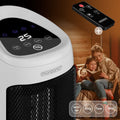 Monzana Chauffe Ventilateur Céramique - 2000W 4 niveaux - Blanc - eb9d504e2d86f9d70ac7ffc586350c35b9502279_Enriched_product_image