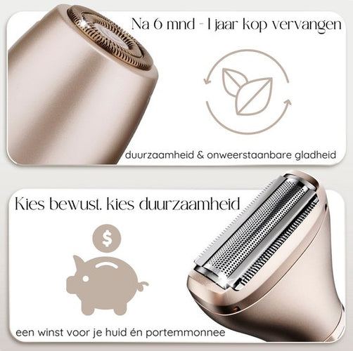 Rasoir 2-en-1 Visage - Aisselles - Jambes - Maillot - Sansbeauté® - Rasoir Femme - Epilateur électrique - Epilation visage femme - Tondeuse Femme - Ladyshaves Bikini - USB Rechargeable - ec8f3351dc8a390a593dafe8915c1a2049ba82b6_Enriched_product_image