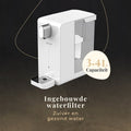Glacielle Distributeur d'eau chaude - Bouilloire instantanée de luxe - 45-100℃ - 3.4L - Filtre à eau inclus - Robinet d'eau chaude - Blanc - f0ec570f5b5d94b6f67e211d85bd44ecf946503f_Enriched_product_image