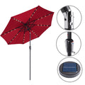 Kingsleeve Parasol Ma√Ømi avec √©clairage LED inclinable rouge - √ò 2.7m - f1bddb7f-fc26-4dc1-8ff8-d39068bdb60b_9fe0a4fb-2f2a-4e4a-92c9-87ecd3865a5e