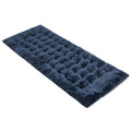 Coast Field Bed - Polyester & Coton - 190 x 70 x 7 cm - Bleu - f2e3590225edaac93e9d8b8a5eff6e9c90b2a503_np11320ny__mit_den_ma_en_190_x_70cm_l_x_b_passt_dieses_lounge_sessel_kissen_gut_zu_verschiedene