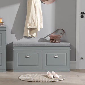 Meuble à chaussures - SoBuy - Rangement pour chaussures - Banc assis avec coussin de siège - Gris - f4be1590-c33d-4f94-affa-c7a0e390f821_48d976ea-9a84-43d7-92bf-4251e60c9104