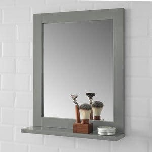 SoBuy Miroir de salle de bain avec étagère - Gris foncé - 40x50x10 cm - f69399a7-7d50-48a4-b8fe-8c4bf2bec258_0a069133-943a-4d67-bb07-ae092f8614a6