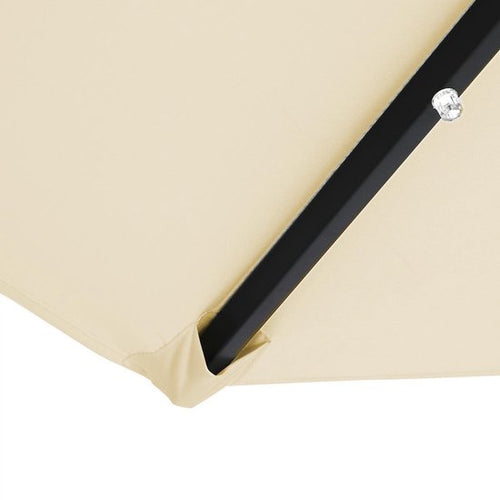 Kingsleeve Parasol - éclairage LED 300 cm Solar - Beige - fbb5507d1ac1d13fd5f2a8a19bdee377ad8d2619_Enriched_product_image