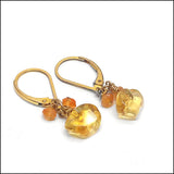 Citrine Birthstone Earrings