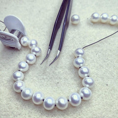 Pearl Stringing Near Me by No Roses Jewelry Studio