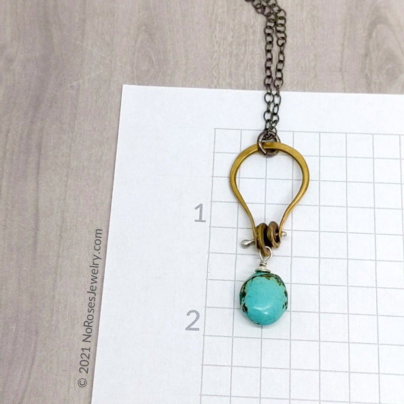 Wishing Pond Turquoise Necklace