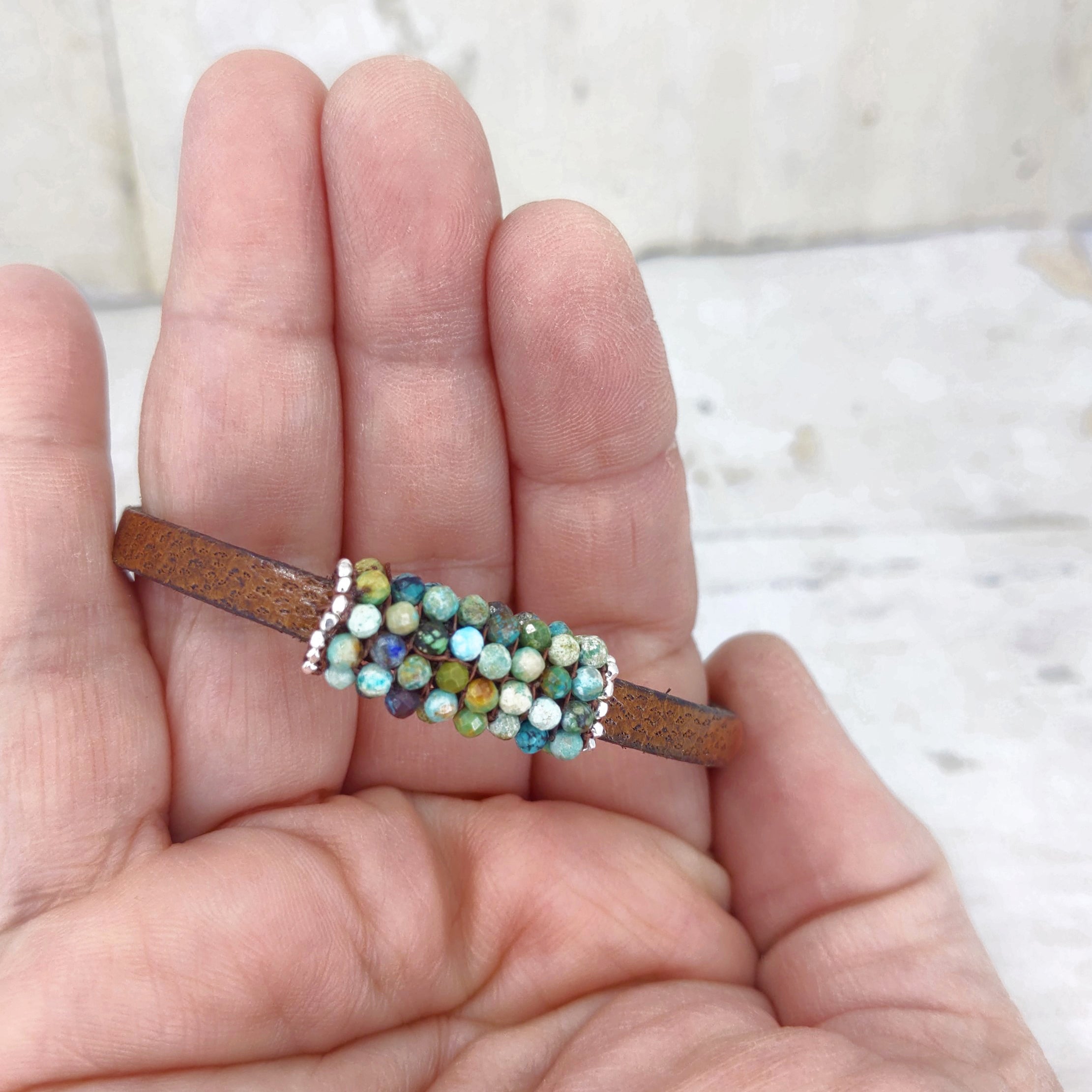 Slim Dandy Turquoise Bracelet