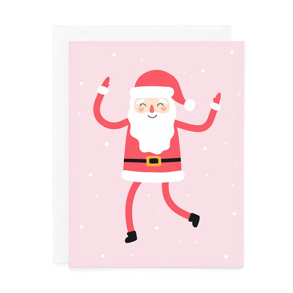 Wrapping Paper - Pink Santa – Paperboy