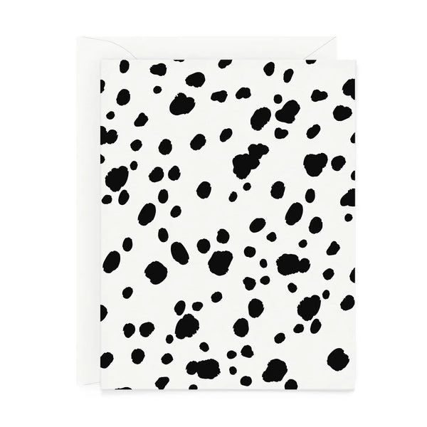 Splatter Wrapping Paper Sheet - Black & White — HOORAY ALL DAY