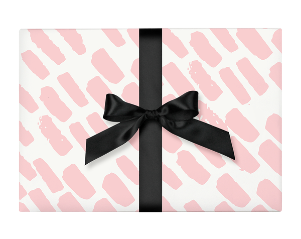 Wrapping Paper - Pink Santa – Paperboy