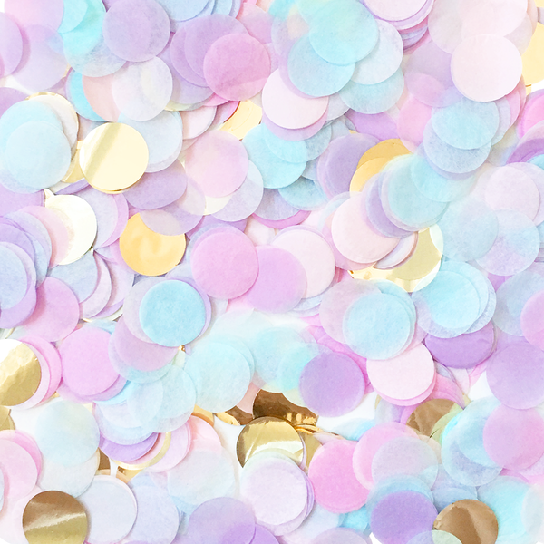 Pink & Gold Confetti – Paperboy
