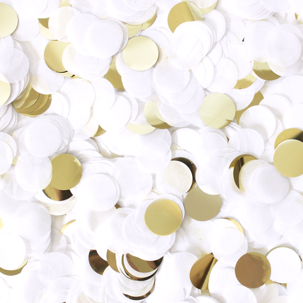Black Gray White Gold Foil Shredded Confetti Paper Party Decoration – Le  Petit Pain