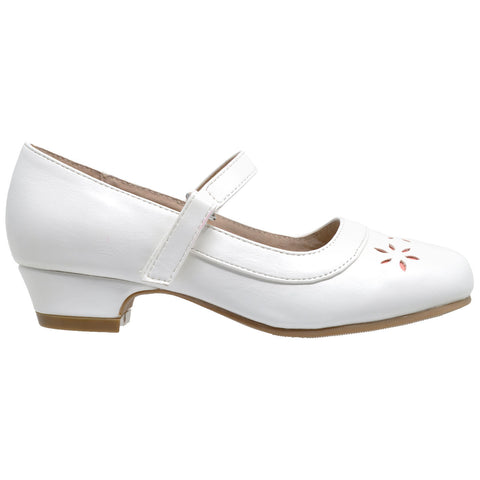 mary jane pumps white