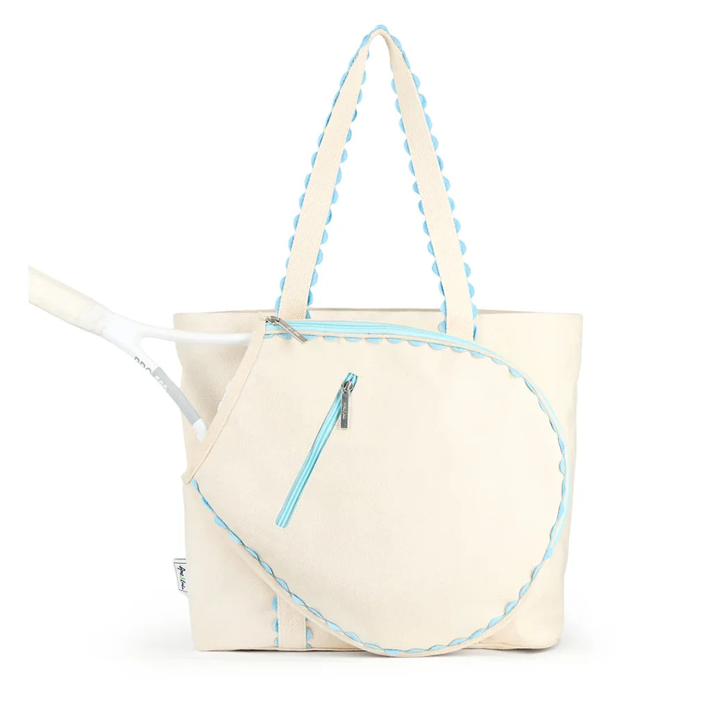 Nantucket Tennis Tote Light Blue