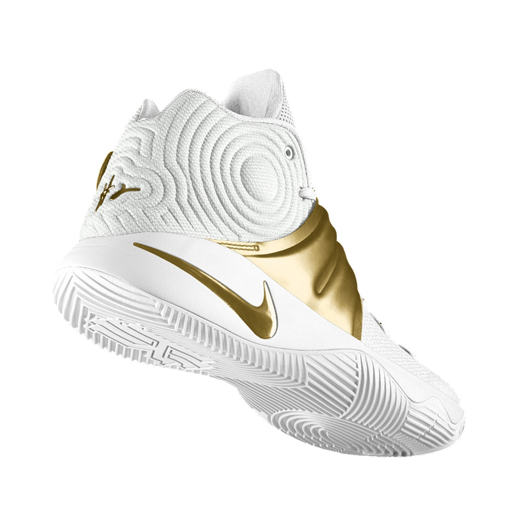 kyrie 2 id white and gold