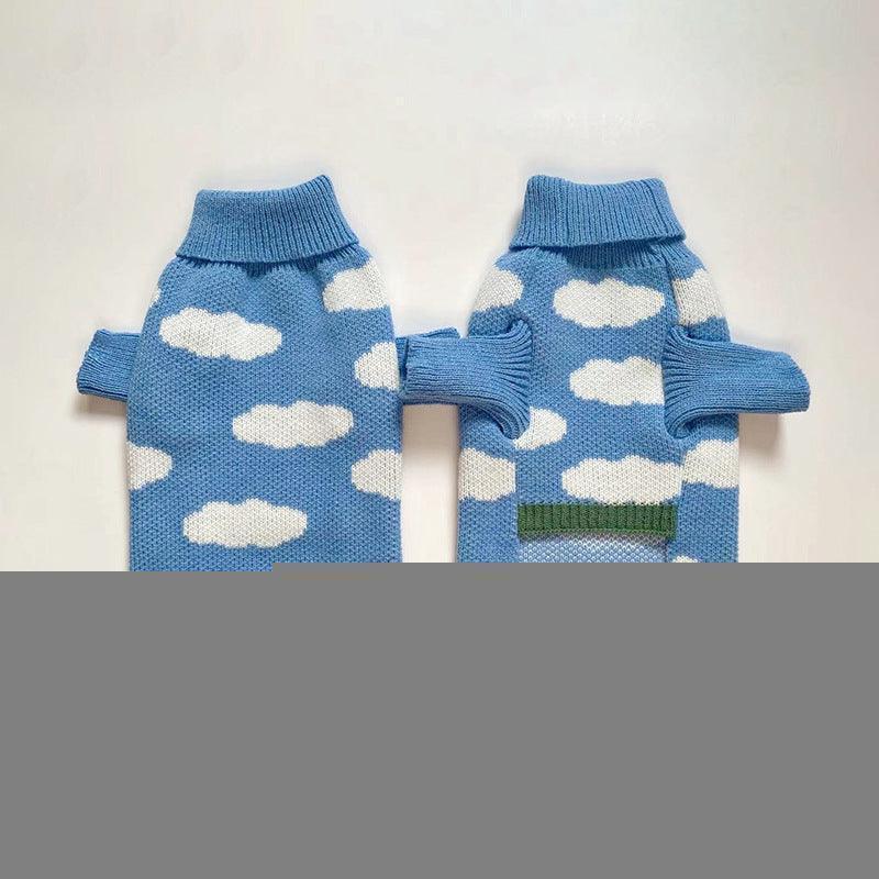 Jacquard-Pullover für Hunde - Stilvolle Tierbekleidung - PetFitWorld