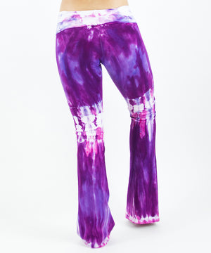 Purple Lilac Tie Dye Yoga Pants – Akasha Sun
