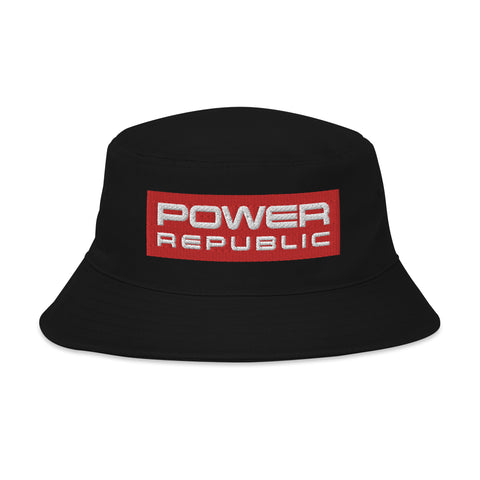 POWER REPUBLIC ORIGINAL LOGO FLAT PEAK CAP – Power Republic