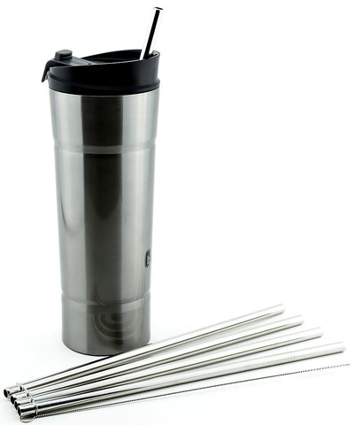 4 Pack Cocostraw Stainless Steel Straws for The Pioneer Woman Canning –