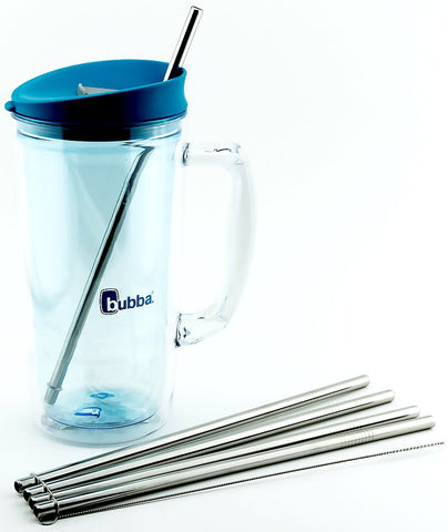 SILICONE STRAWS, BUBBA Brand, & Long, Short, Wide, Narrow, Straight, Bent  Styles 