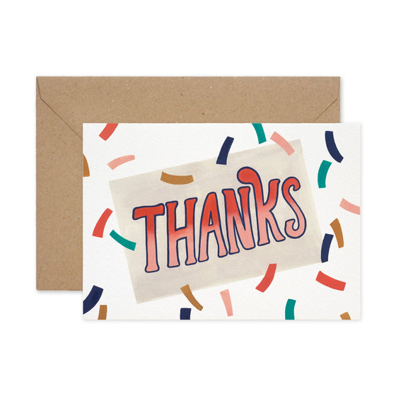 Paper Parade | Thanks | Thank You Card