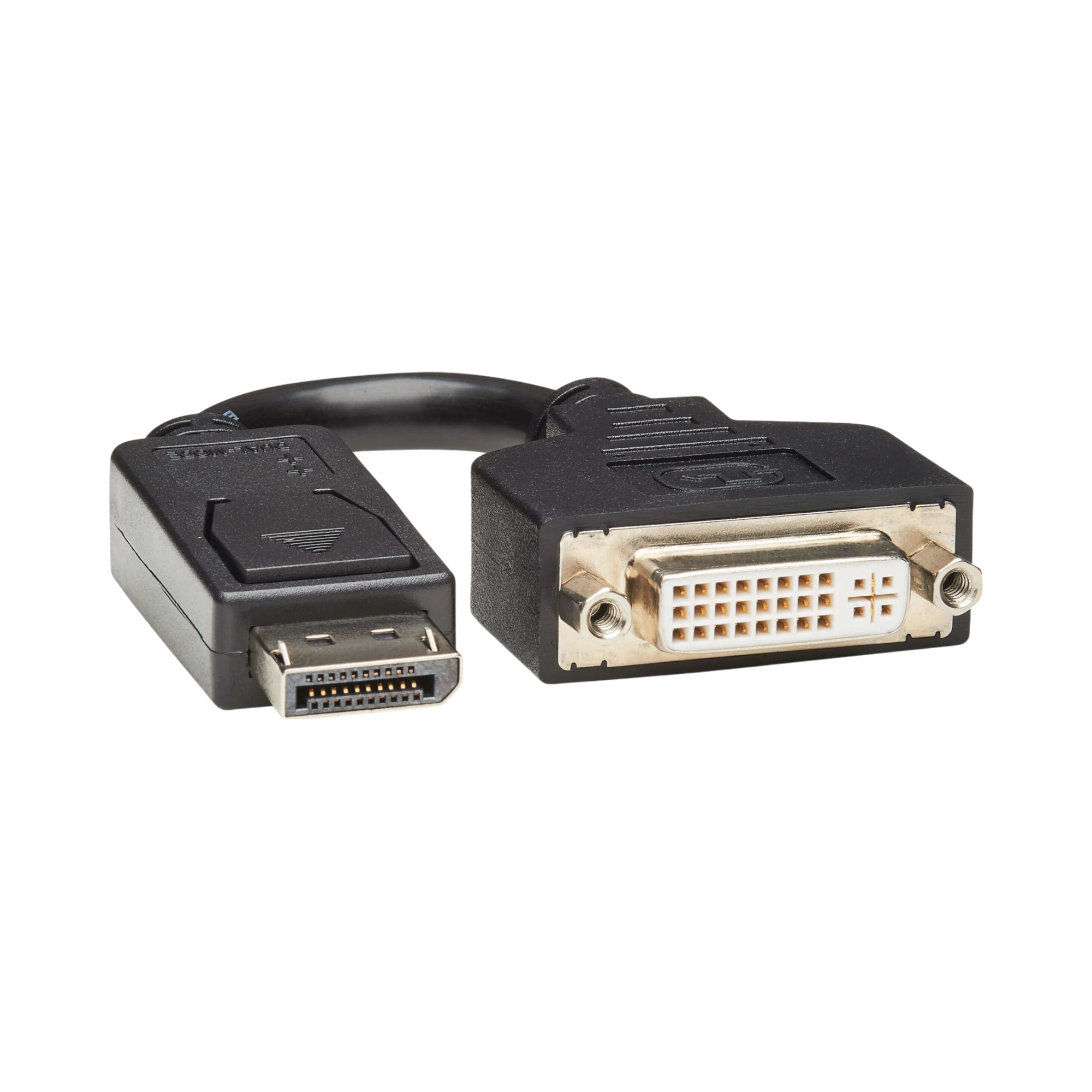 Tripp Lite DisplayPort to DVI-I Adapter Cable (M/F), 6 in. (15.2 cm), TAA