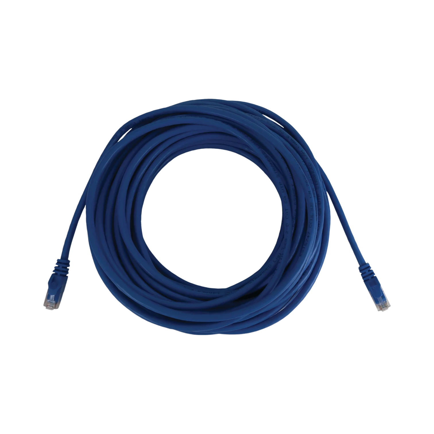 Tripp Lite Cat6a 10G Snagless Molded UTP Ethernet Cable (RJ45 M/M), PoE, Blue, 100 ft. (30.5 m)