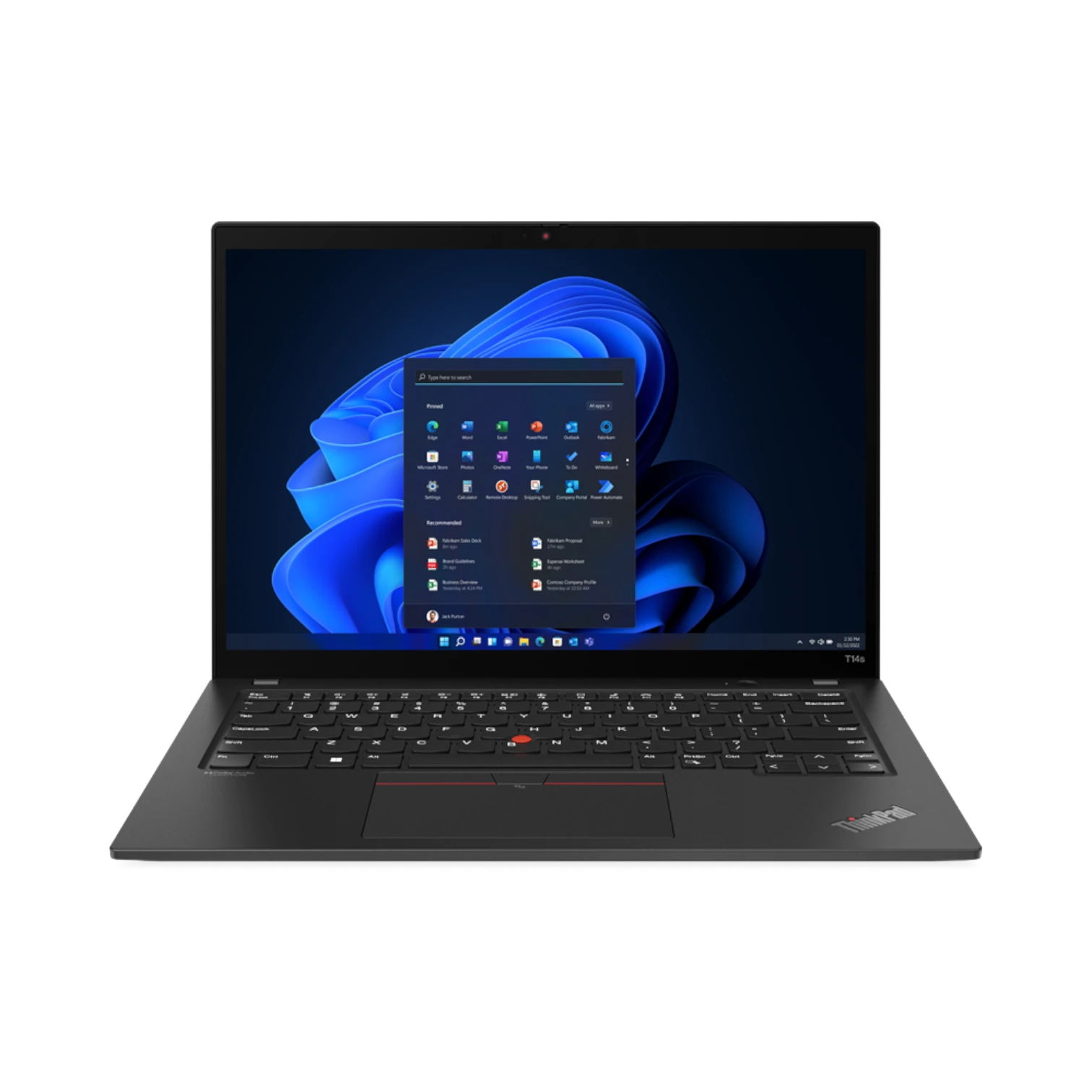 Lenovo ThinkPad T14s Gen 3 14" Notebook, Intel Core i5-1235U, 16GB RAM, 256GB SSD (Thunder Black)
