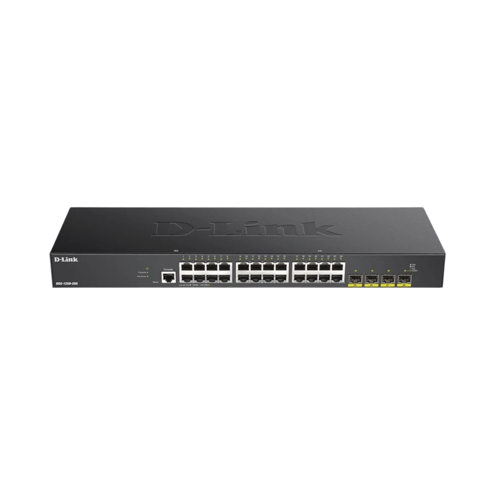 D-Link 10G Uplinks 28-Port Gigabit Smart Switch