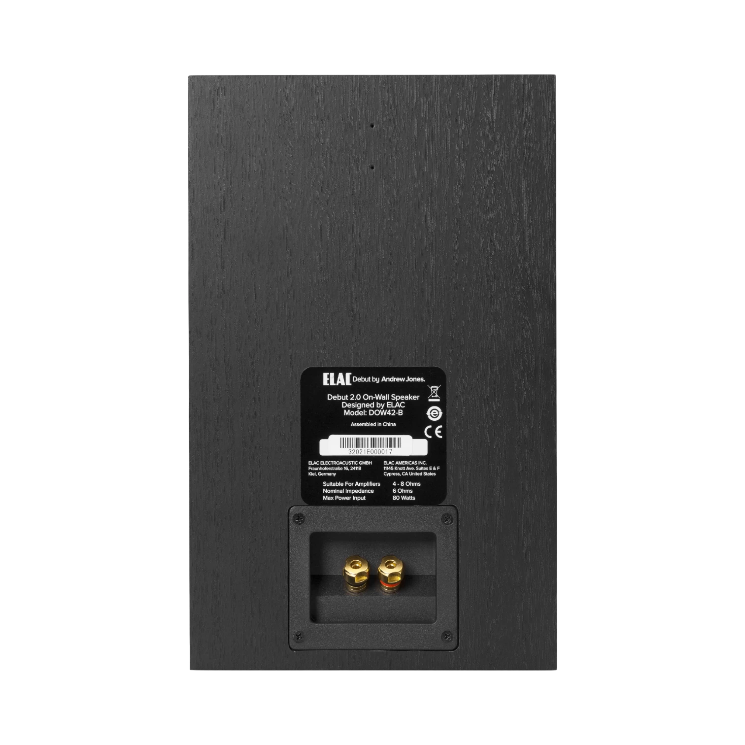 ELAC Debut 2.0 OW4.2 2-Way On-Wall Speakers (Pair)