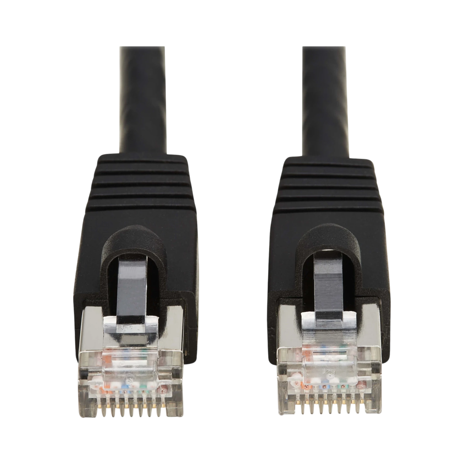 Tripp Lite Cat8 40G Snagless SSTP Ethernet Cable (RJ45 M/M), PoE, Black, 1 ft. (0.3 m)