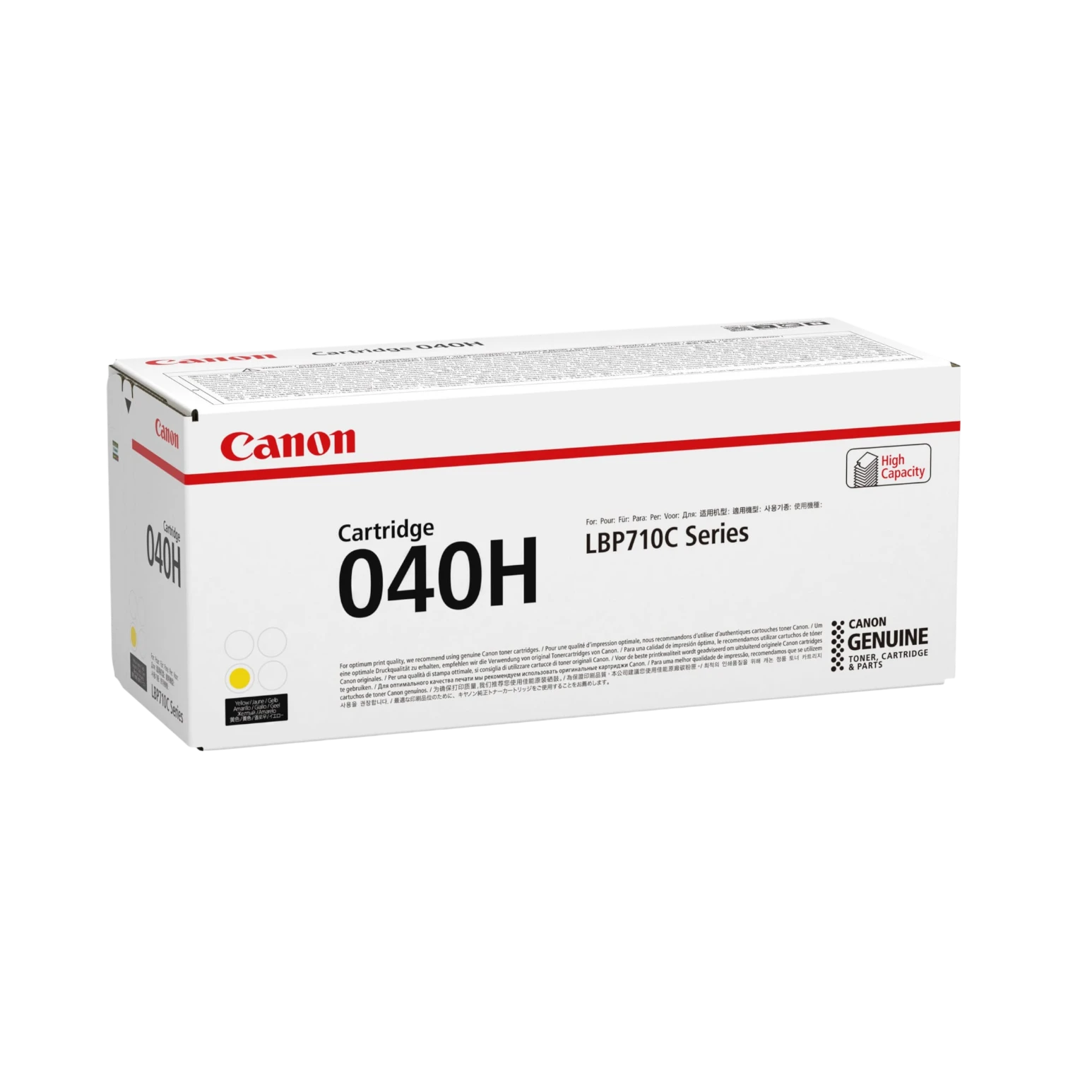 Canon 040 H - High Capacity Yellow Toner Cartridge