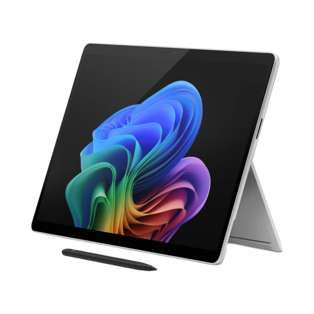 Microsoft Surface Pro Copilot+ 13" Business Tablet Qualcomm Snapdragon X Elite, 16GB RAM, 512GB SSD (11th Edition, Platinum, Wi-Fi + 5G)