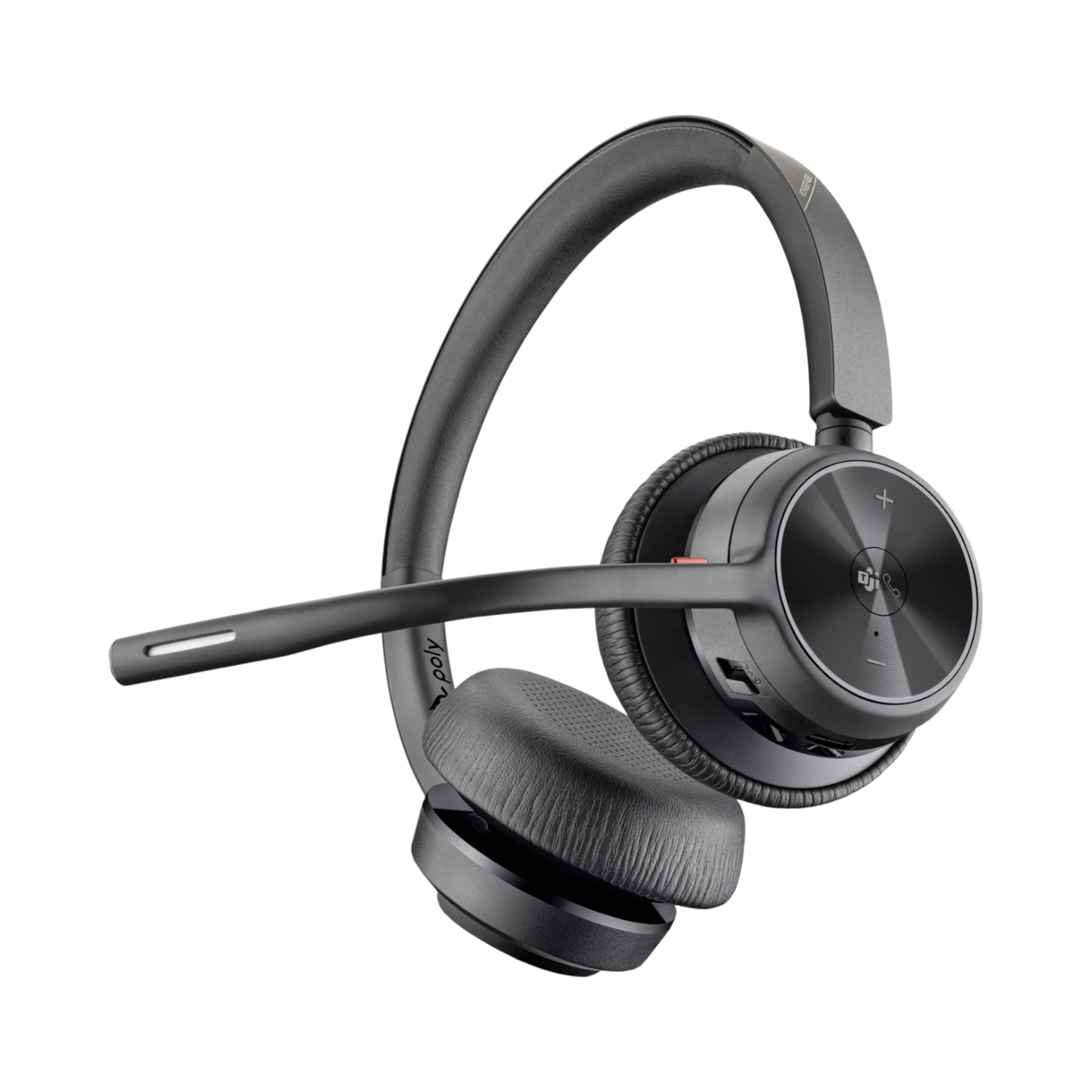 Poly Voyager 4320 Bluetooth Stereo Headset with BT700 USB-A Dongle & Charging Stand (Microsoft Teams Certified)