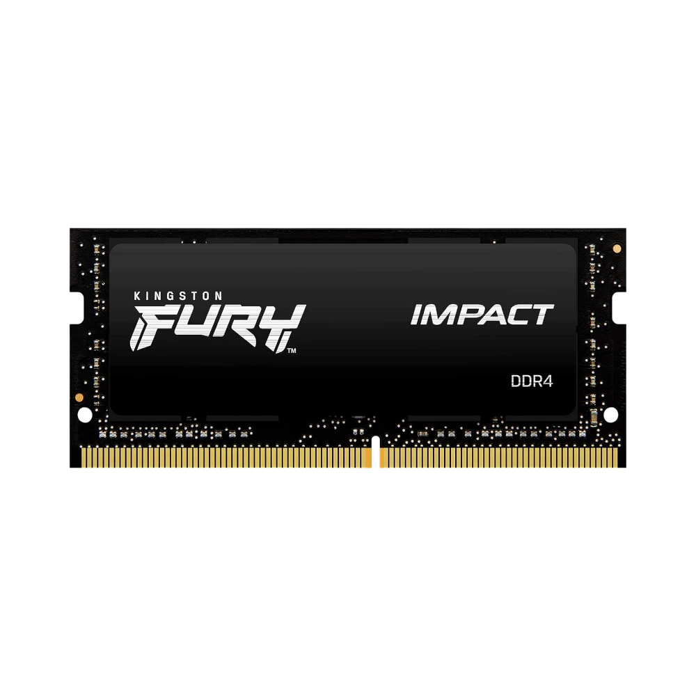 Kingston FURY Impact Black PnP 64GB DDR4 3200MT/s CL20 Memory Kit (2 x 32GB)