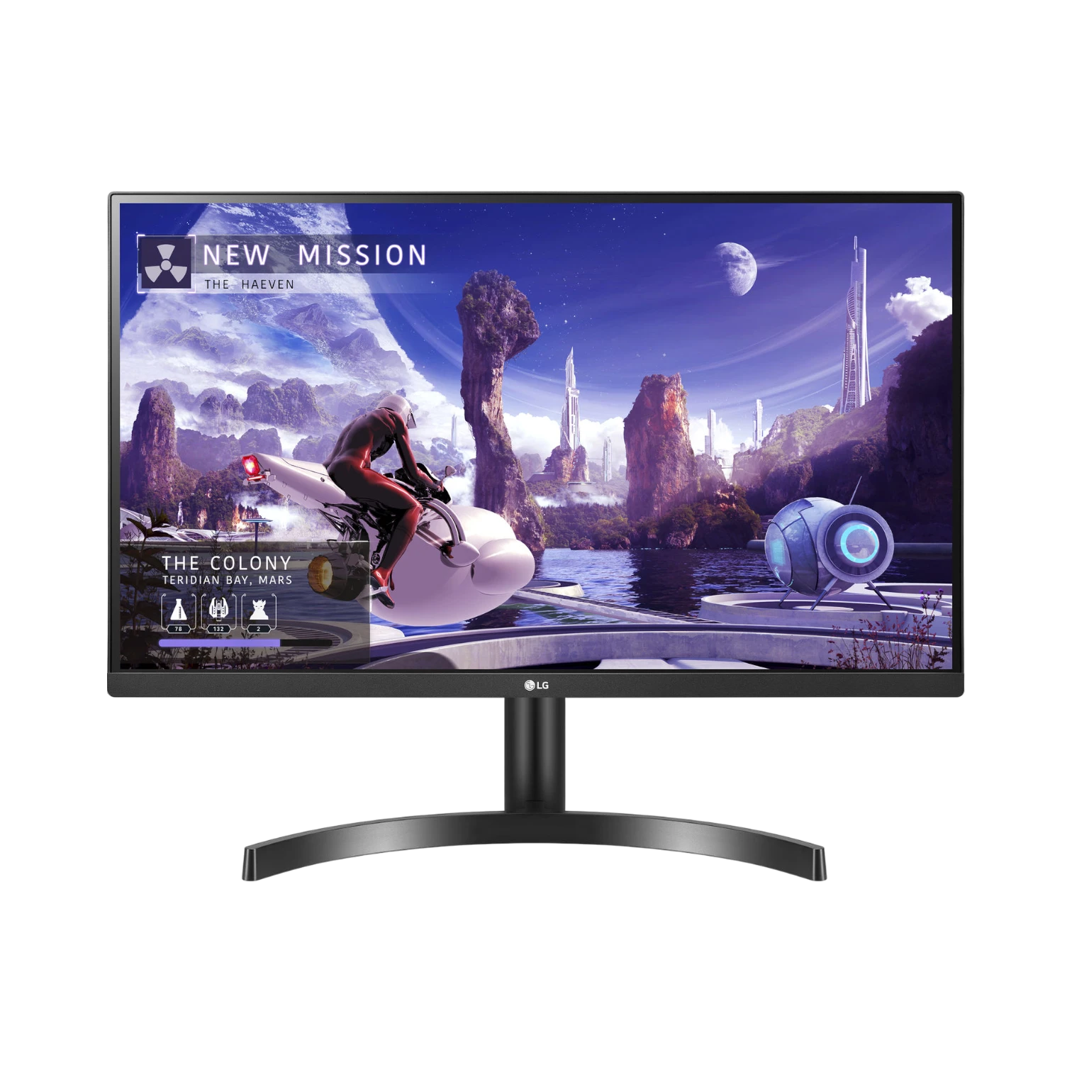 LG 27QN600-B 27" 16:9 60Hz FreeSync QHD IPS Monitor