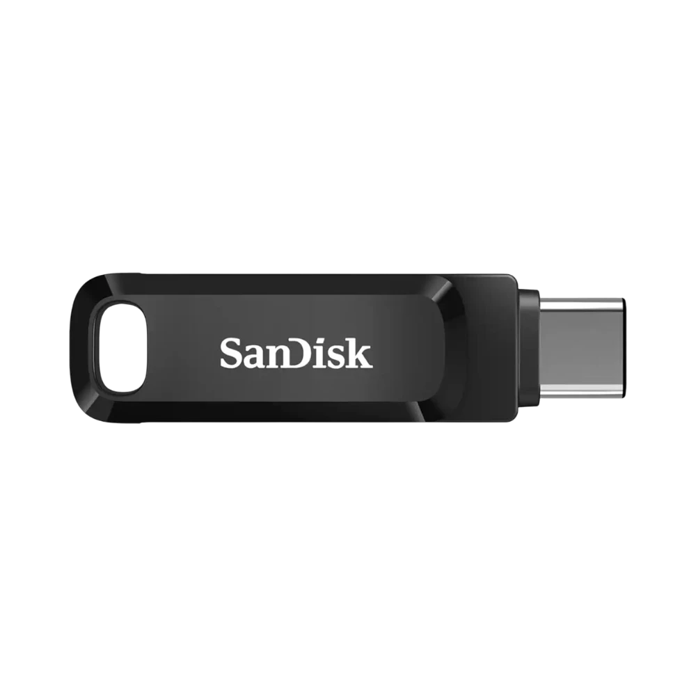 SanDisk Ultra Dual Drive Go 128GB USB 3.2 2-in-1 Flash Drive (Black)