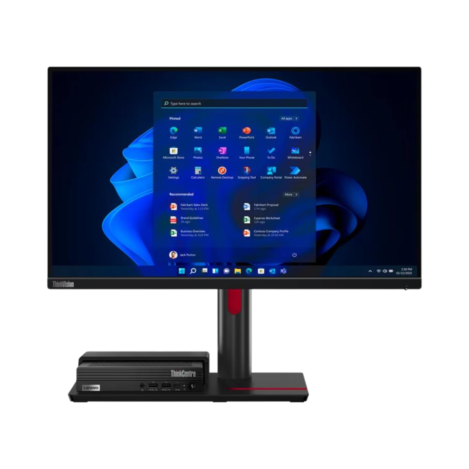 Lenovo ThinkCentre 23.8" 16:9 60Hz FHD LCD Monitor