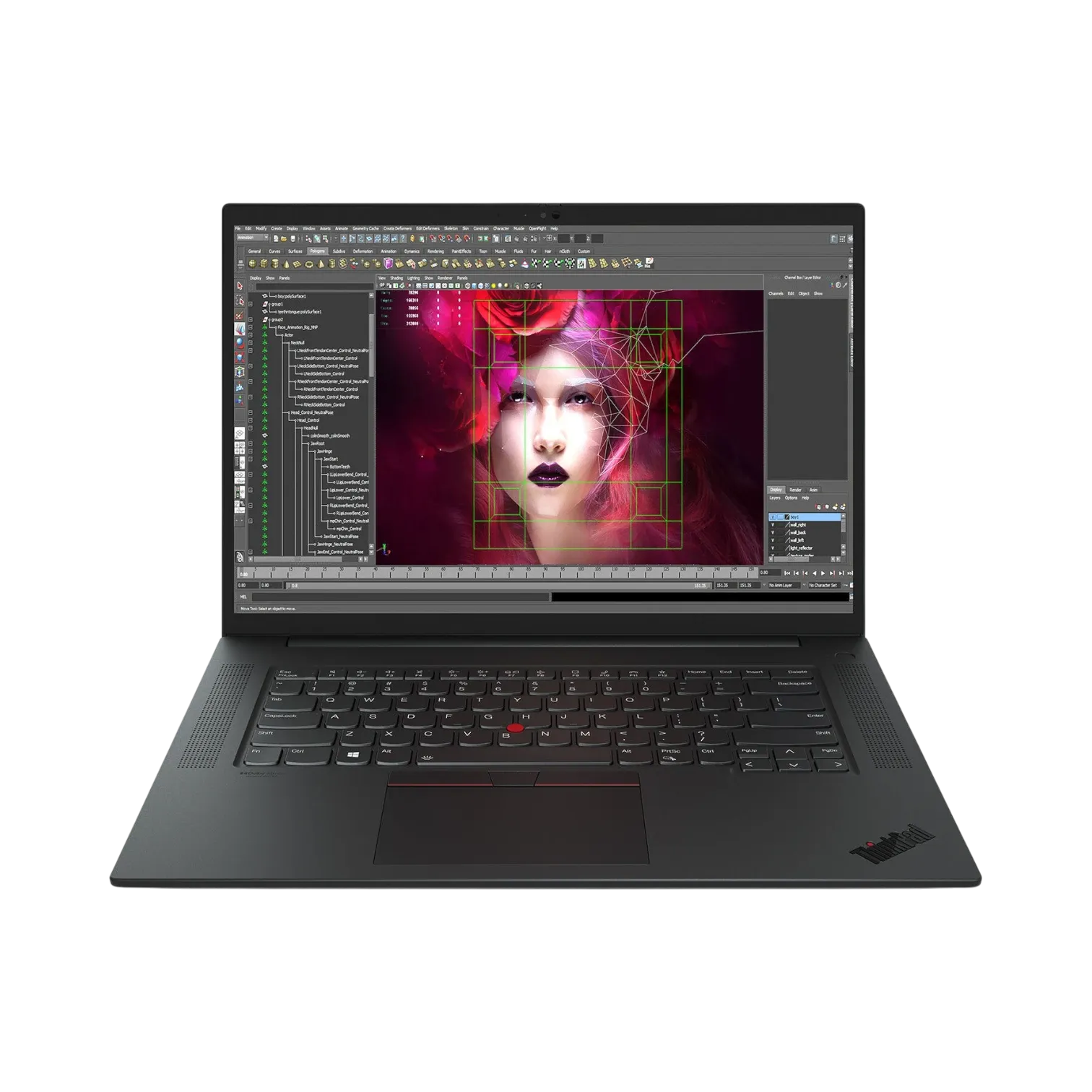 Lenovo ThinkPad P1 Gen 4 16" Mobile Workstation, Intel Core i7-11800H, NVIDIA RTX A2000, 32GB DDR4 RAM, 1TB SSD