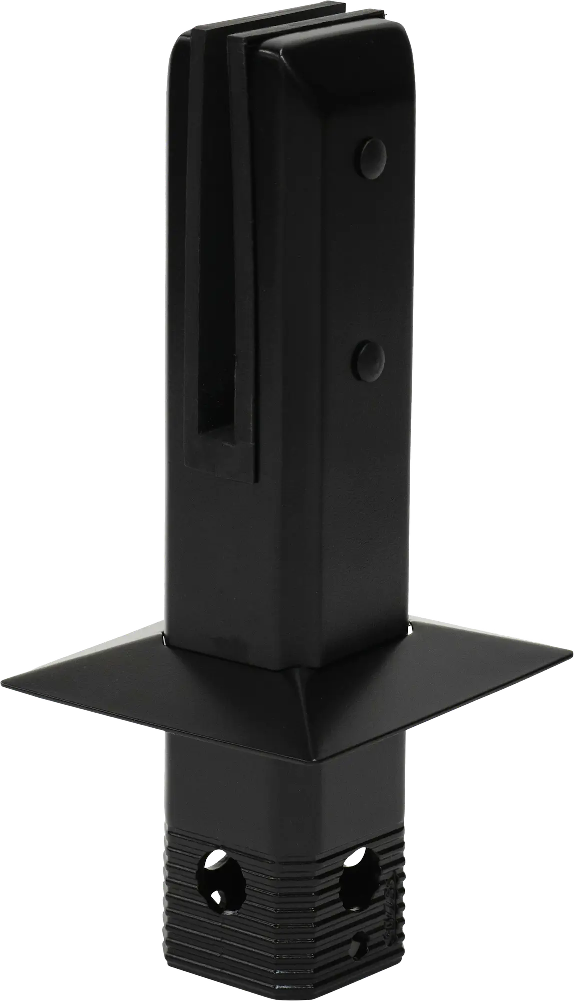 TOUGHCOAT Insulating Pool Spigot Core Drilled w/ Cover Plate - Black 2205